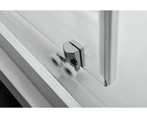 Душевая дверь Vincea Alpha VDS-3AL110CLB, 1100, черный, стекло прозрачное