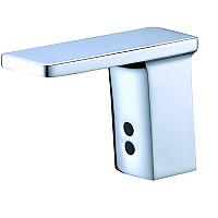 Сенсорный смеситель для раковины водопад Raiber RSF88135 матовое золото