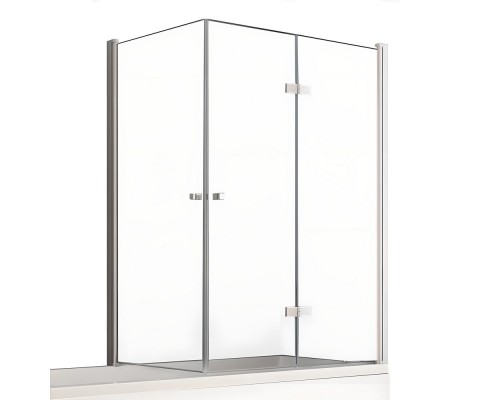 Шторка для ванны NEW TRENDY NEW SOLEO 120x70x140 R хром