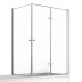 Шторка для ванны NEW TRENDY NEW SOLEO 120x70x140 R хром