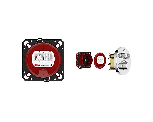 Встраиваемый смеситель для душа Vincea VSCV-322T-MCH двухфункциональный, термостат, хром