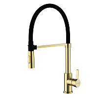Смеситель для кухни Paulmark Halt золото Ha214021-G