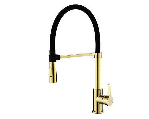 Смеситель для кухни Paulmark Halt золото Ha214021-G