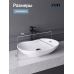 Керамическая раковина Gid N9175