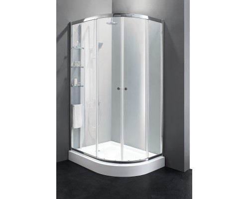 Душевой уголок Cezares ANIMA-RH-2-120/100-P-Cr-L