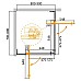 Душевой уголок Cezares Slider 90x80 SLIDER-AH-2-70/80-80/90-GRIGIO-Cr профиль Хром стекло серое