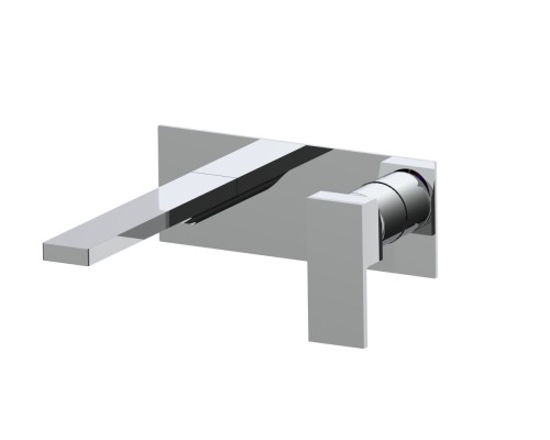 Встраиваемый в стену однорычажный смеситель AQG Bold One, для раковины, хром