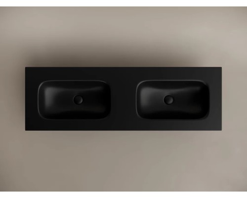 Раковина-столешница Накладная Sancos Grace 141 CN7022MBwx Черный матовый