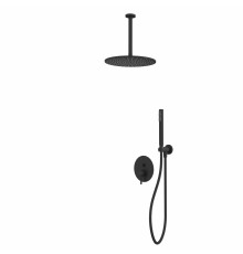 Система для душа скрытого монтажа WHITECROSS Y YSET12BL черный мат