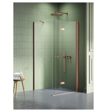 Душевое ограждение NEW TRENDY NEW SOLEO COPPER BRUSHED R 100x80x195 медь