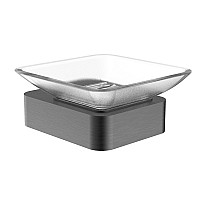 Мыльница с держателем Wonzon&Woghand LOTTE, Темный графит WW-8322-BGM