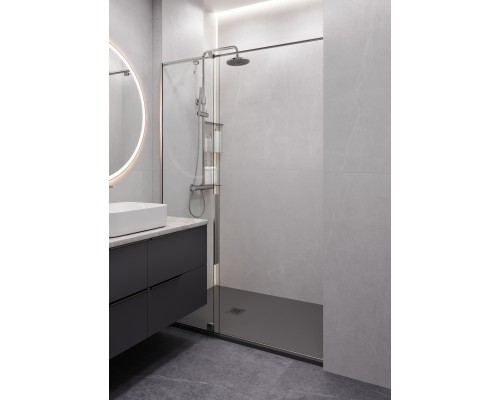 Душевой поддон, Solid 140х90 Серый матовый