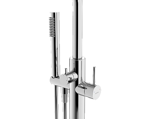 Смеситель для ванны напольный SANCOS Etna, хром, SC9009CH
