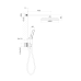 Душевая система ALTROBAGNO Рикко (Ricco) 040202 MB