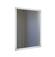 Зеркало для ванной Comforty Эдельвейс 55 с подсветкой, с сенсором, антизапотевание
