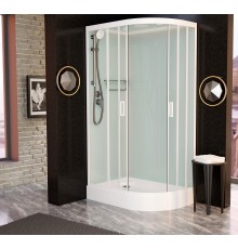 Душевая кабина Frank F412L White левосторонняя 120x80x220 см