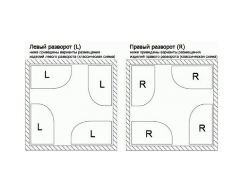 Душевая кабина Frank F418L Black левосторонняя 100x80x220 см