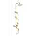 Душевая система с термостатом Wonzon&Woghand, Брашированное золото