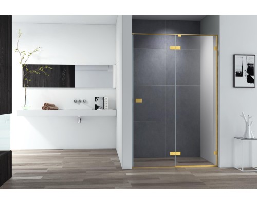 Душевая дверь Cezares Bellagio 100 BELLAGIO-B-12-100-C-BORO Золото