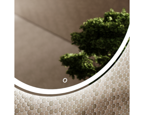 Зеркало для ванной комнаты Sancos Bella D700 c подсветкой, BE700