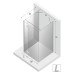Душевое ограждение NEW TRENDY REFLEXA L 80x90x200 хром