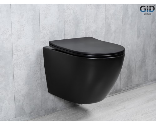 Подвесной унитаз Gid Tr2122TF-Bm
