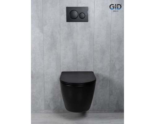 Подвесной унитаз Gid Tr2122TF-Bm