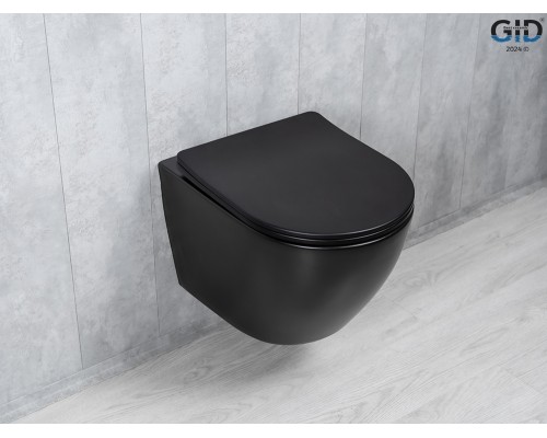 Подвесной унитаз Gid Tr2122TF-Bm