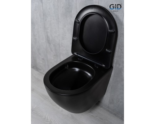 Подвесной унитаз Gid Tr2122TF-Bm
