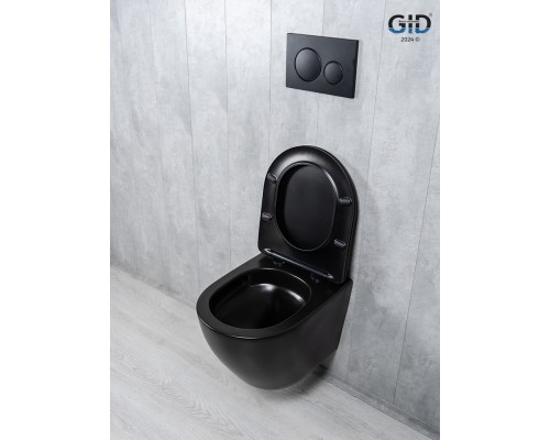 Подвесной унитаз Gid Tr2122TF-Bm