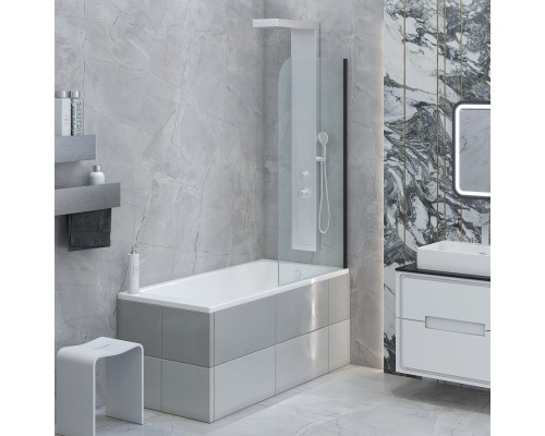 Ванна пристенная Taliente Egoista 1700x700 из искусственного камня