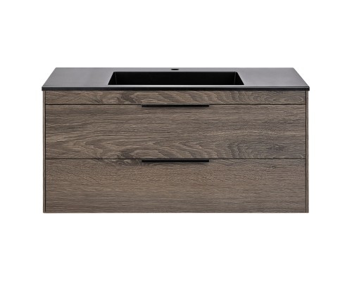 База под раковину Vincea Chiara 2D 1000 подвесная 2 выкатных ящика Soft-close R.Oak