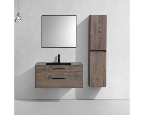 База под раковину Vincea Chiara 2D 1000 подвесная 2 выкатных ящика Soft-close R.Oak