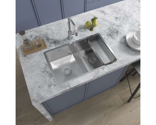 Коландер-сушилка для кухонной мойки Reflexion Arno RX3014SS полированная сталь