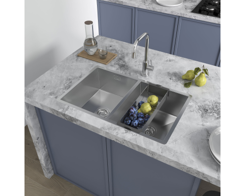 Коландер-сушилка для кухонной мойки Reflexion Arno RX3014SS полированная сталь