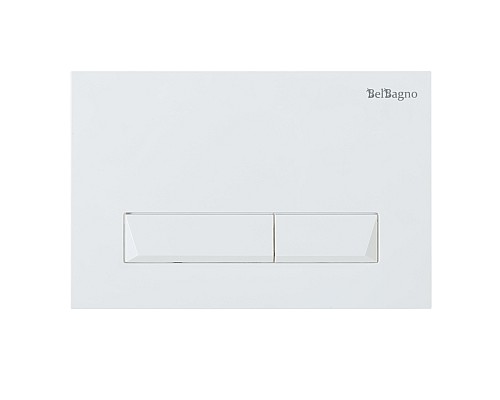 Клавиша смыва BelBagno Marmi BB009-MR-BIANCO Белая Клавиша смыва BelBagno Marmi BB009-MR-BIANCO Белая