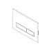 Клавиша смыва BelBagno Marmi BB009-MR-BIANCO Белая