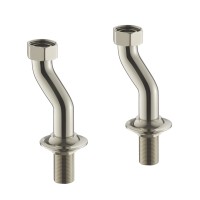 Комплект подключения смесителя на борт Benesque Grosvenor Level 19020208 никель глянцевый