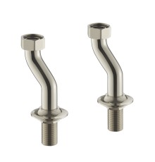 Комплект подключения смесителя на борт Benesque Grosvenor Level 19020208 никель глянцевый