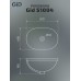 Керамическая раковина Gid S1004