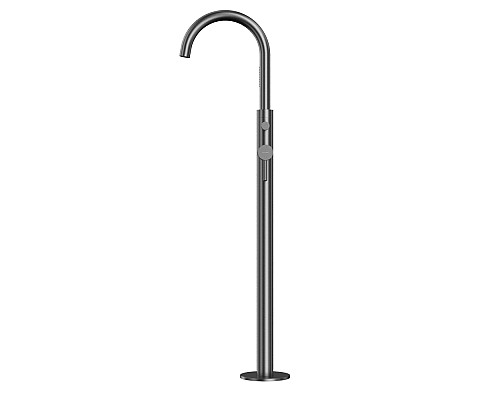 Смеситель для ванны отдельностоящий WHITECROSS Y Y1233GM оружейная сталь