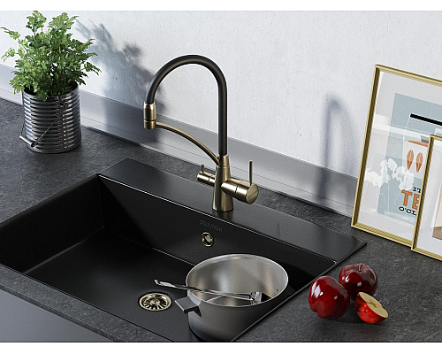 Смеситель для кухни Paulmark Sigen Si213111-BR