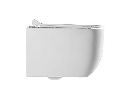 Безободковый подвесной унитаз Charus Pinto EWC700-126W сиденьем микролифт