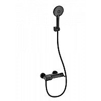 Смеситель для ванны с душем Wonzon&Woghand, Черный матовый