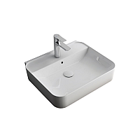 Раковина Isvea SistemaU 50 см накладная белый 10PL53050SV