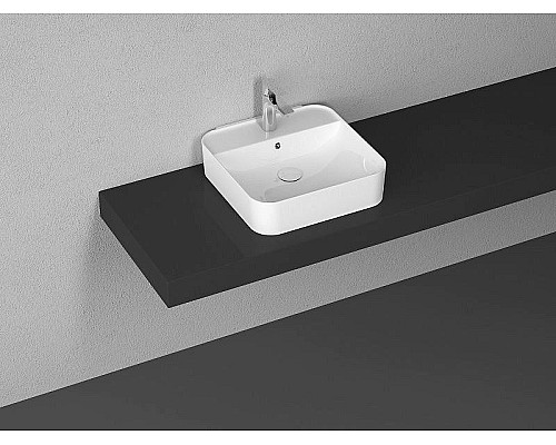 Раковина Isvea SistemaU 50 см накладная белый 10PL53050SV