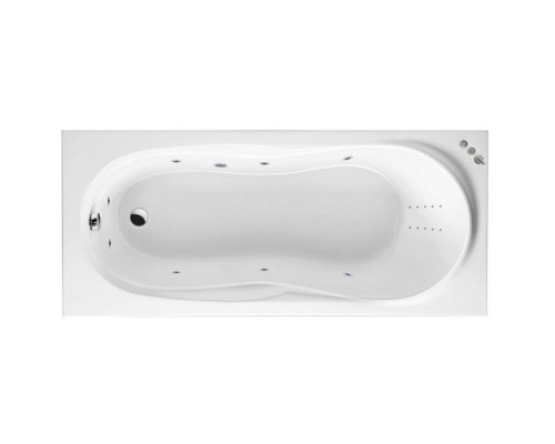 Ванна гидромассажная Excellent Sekwana 170x75 Smart Nano Хром