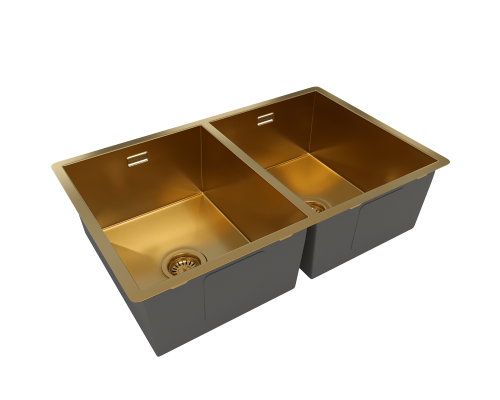 Кухонная мойка Reflexion Garda RX2170GD брашированное золото
