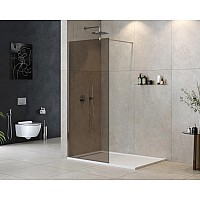 Душевая перегородка Cezares Liberta 90 LIBERTA-L-1-90-120-BR-Cr Хром
