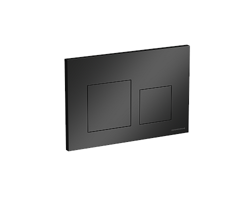 Кнопка смыва Ceramicanova Balance, черный матовый